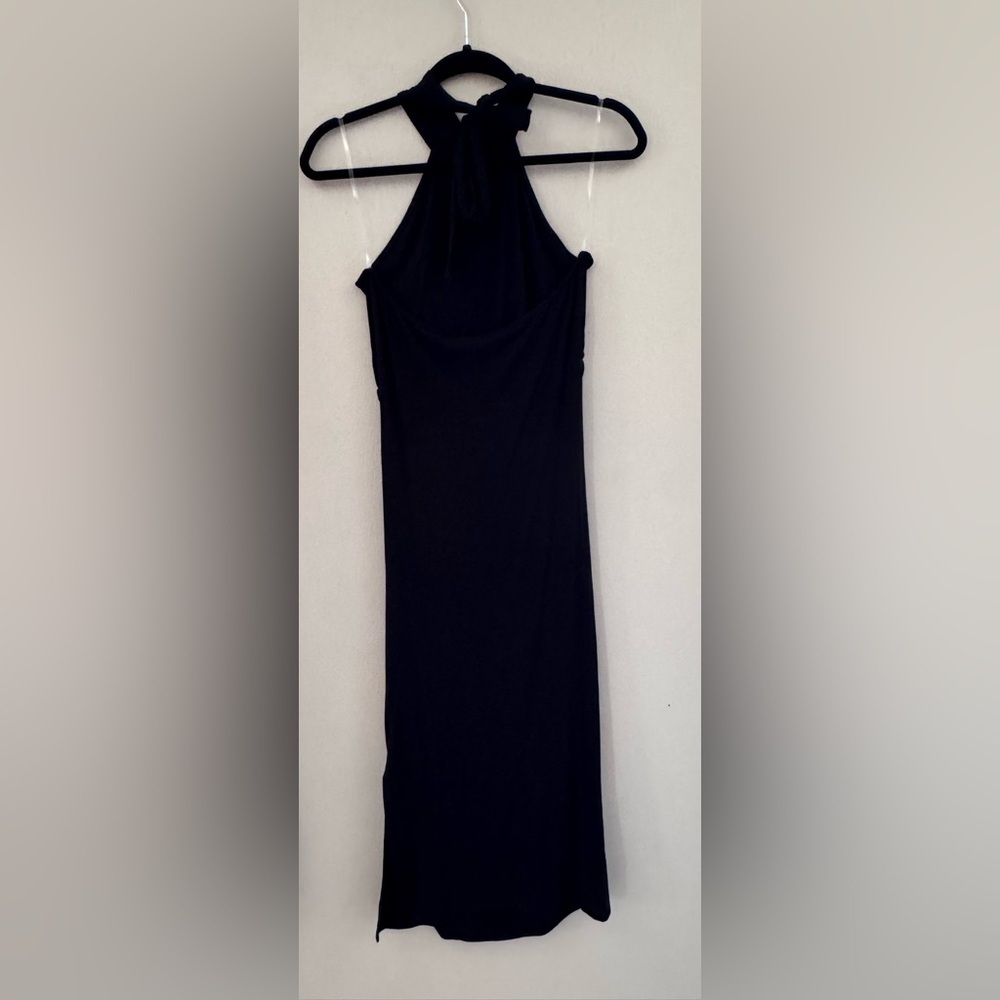 See You Monday Size M Black Halter Bodycon dress - Picture 4 of 11
